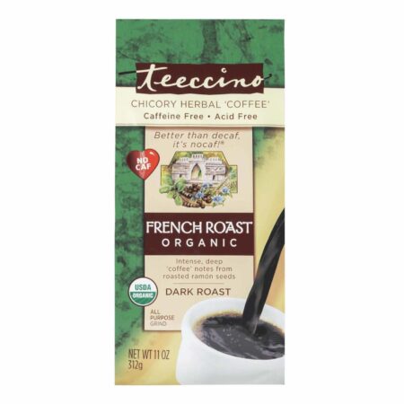 Teeccino, Café Herbal - Assado Francês - 11 oz (312g)