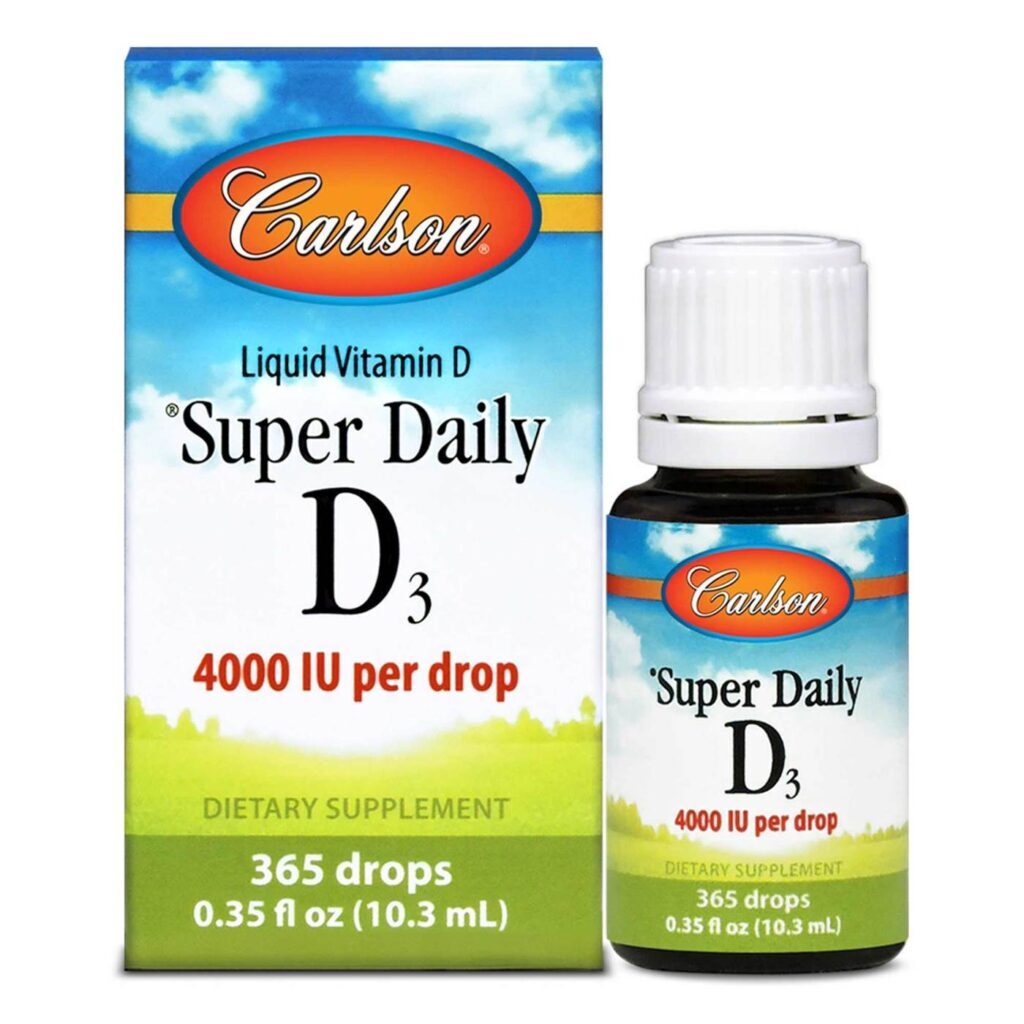 Vitamina D3 Carlson Labs 4000 UI por Gota - 365 Gotas Essenciais - Imagem 2