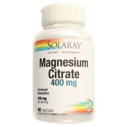 Solaray BioCitrato de Magnésio 90 Cápsulas Vegetarianas: Sua Dose Diária Essencial