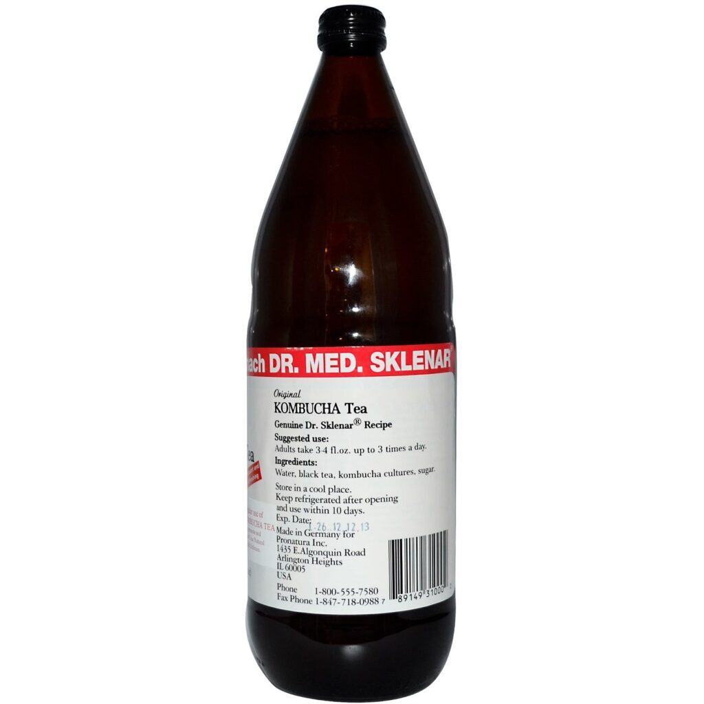 Chá de Kombucha Pronatura 1000 ml: Bebida Fermentada Refrescante e Saudável - Imagem 2