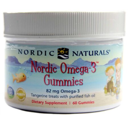 Nordic Naturals, Nordic Omega-3, Sabor Tangerina - 60 Gomas