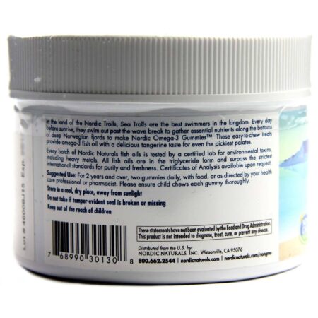 Nordic Naturals, Nordic Omega-3, Sabor Tangerina - 60 Gomas - Image 3