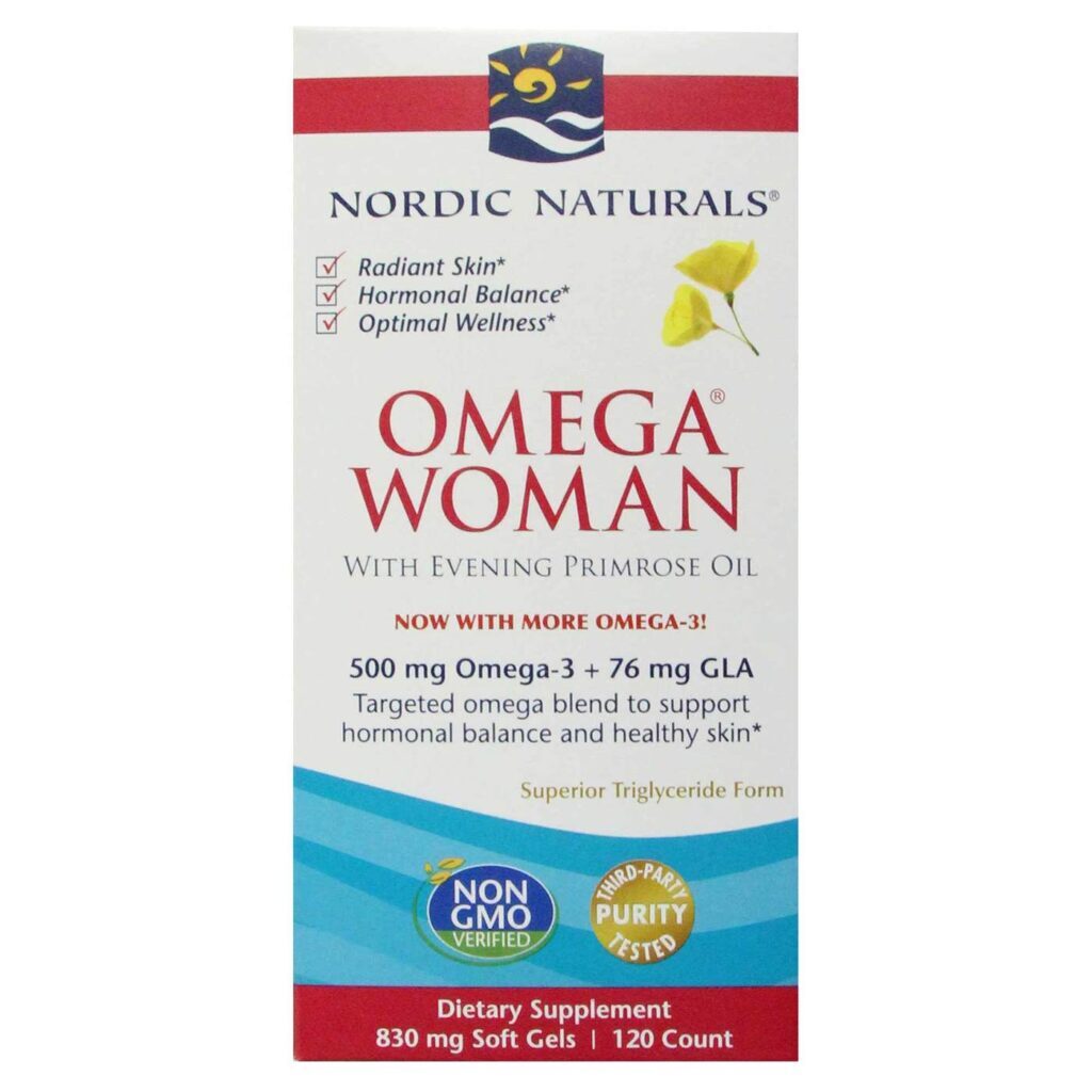 Nordic Naturals Omega para Mulheres - 120 Cápsulas Gel: Saúde Hormonal e Bem-Estar - Imagem 2