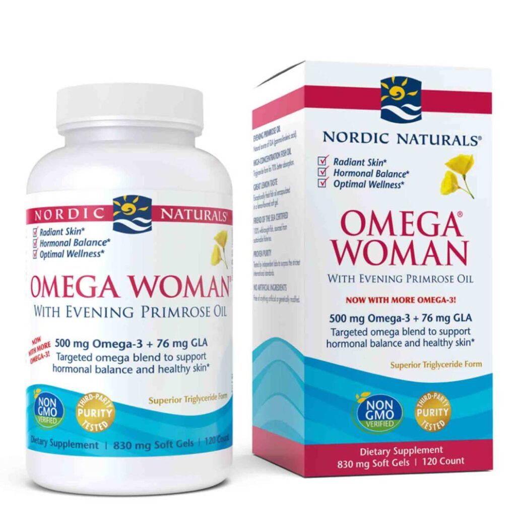 Nordic Naturals Omega para Mulheres - 120 Cápsulas Gel: Saúde Hormonal e Bem-Estar - Imagem 3