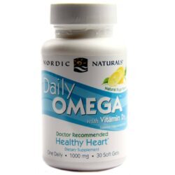 Nordic Naturals Diárias Ômega Limão 30 Cápsulas – Saúde do Coração e Cérebro