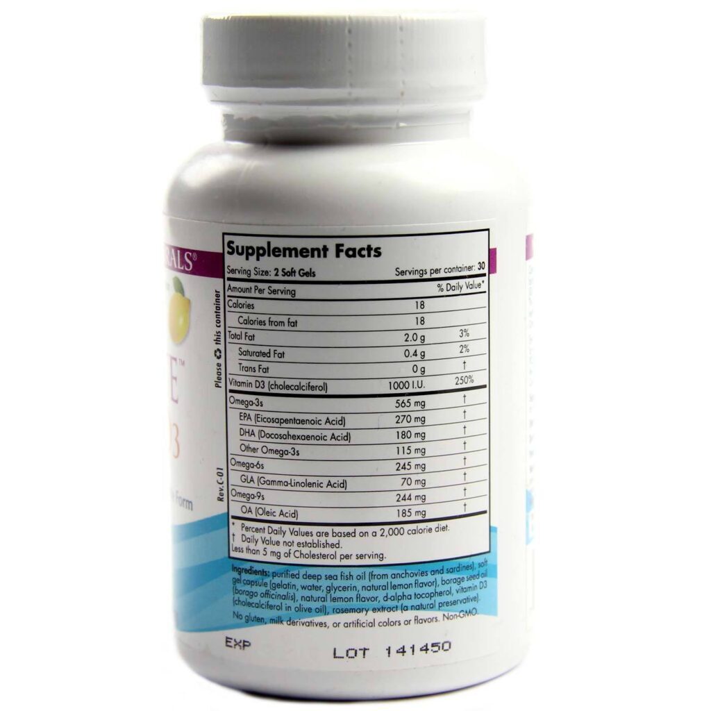 Complete Omega D3 Nordic Naturals Limão 60 Cápsulas em Gel - Saúde Completa - Imagem 2