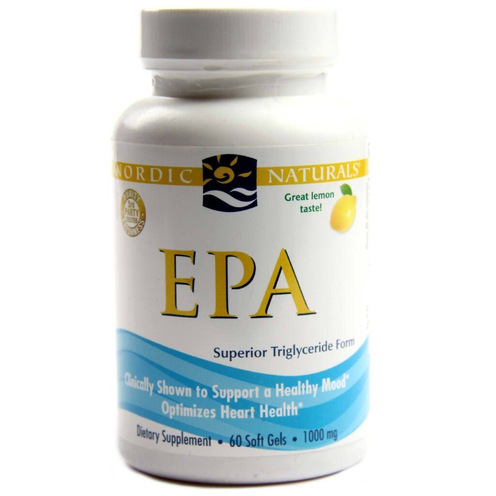 Nordic Naturals EPA Limão - 60 Cápsulas Gel: Saúde Cardiovascular e Bem-Estar Cerebral