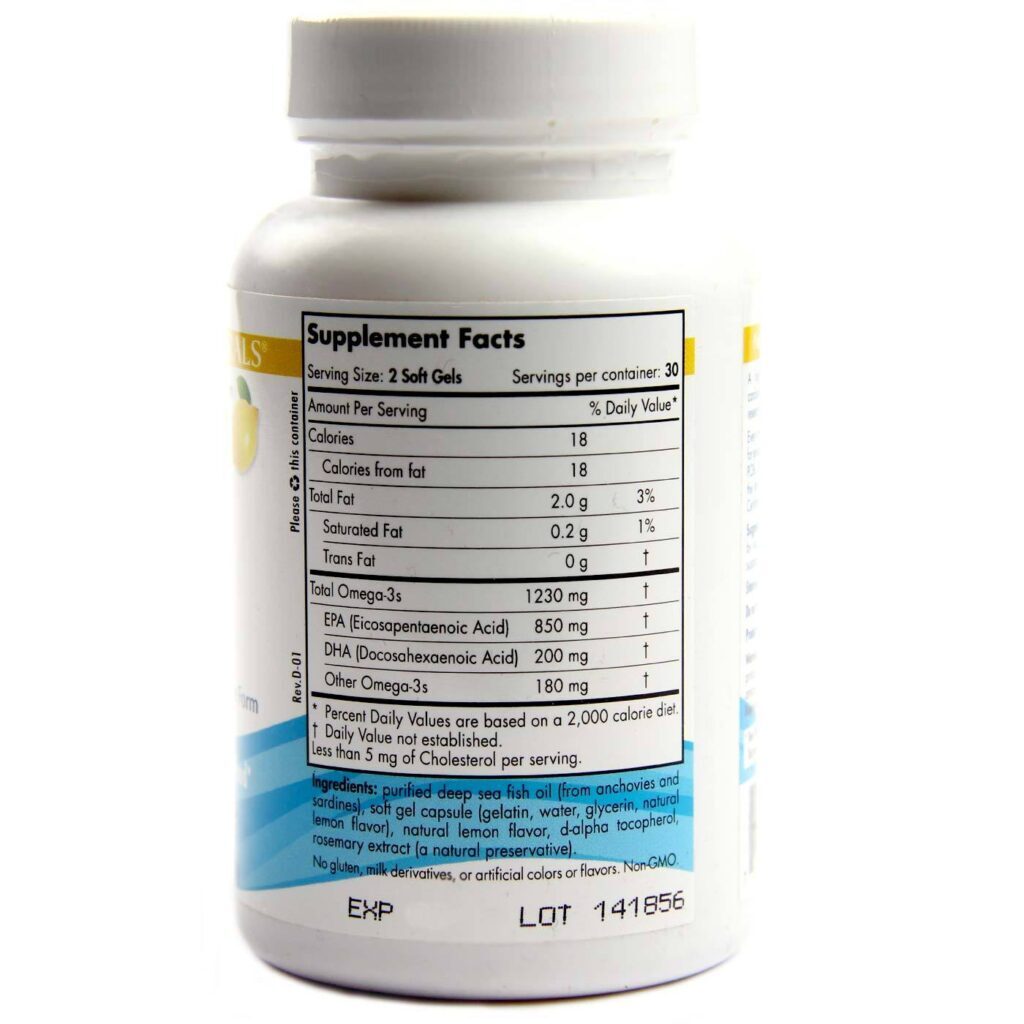 Nordic Naturals EPA Limão - 60 Cápsulas Gel: Saúde Cardiovascular e Bem-Estar Cerebral - Imagem 2
