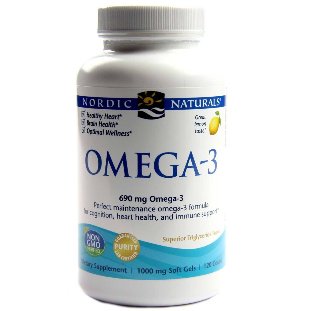Omega-3 690 mg Nordic Naturals 120 Cápsulas: Pureza e Potência para sua Saúde