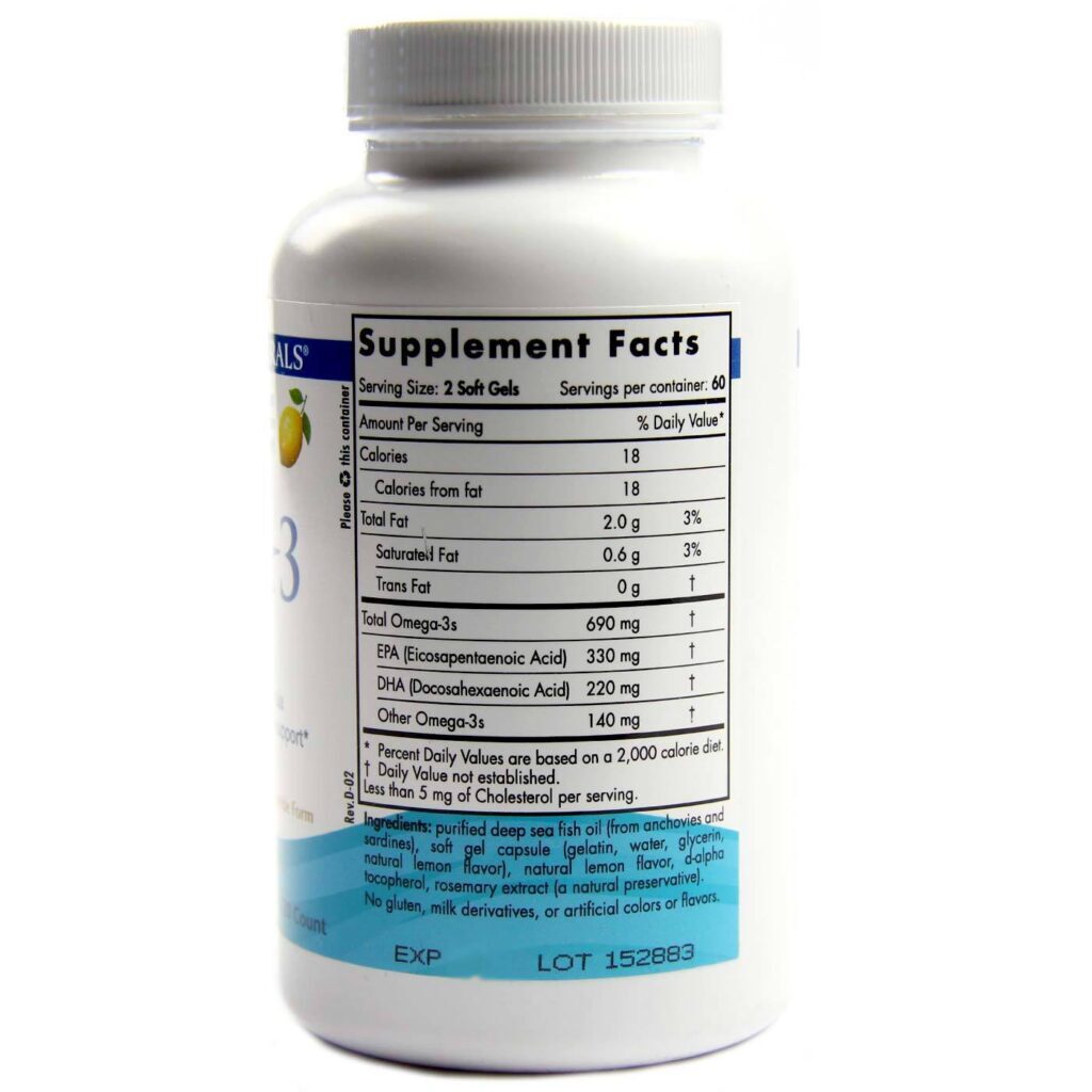 Omega-3 690 mg Nordic Naturals 120 Cápsulas: Pureza e Potência para sua Saúde - Imagem 2
