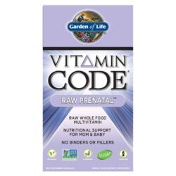 Garden of Life Multivitamínico Pré-Natal RAW Vegano - 180 Cápsulas