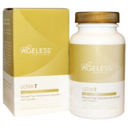 Ageless Foundation Ultra T Gold - Suplemento para Vitalidade Masculina com 60 Cápsulas