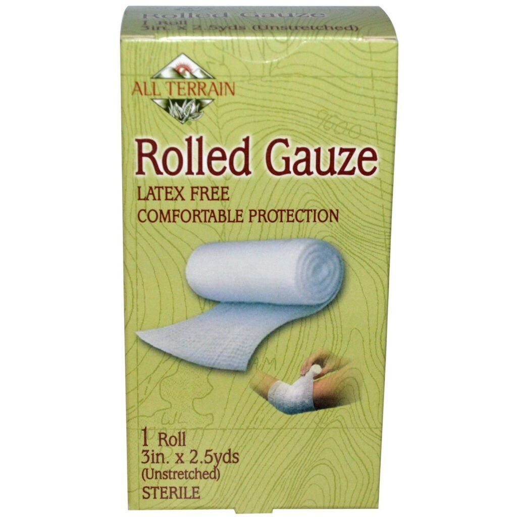 Gaze em Rolo All Terrain 1 Unidade - Curativo Versátil para Feridas