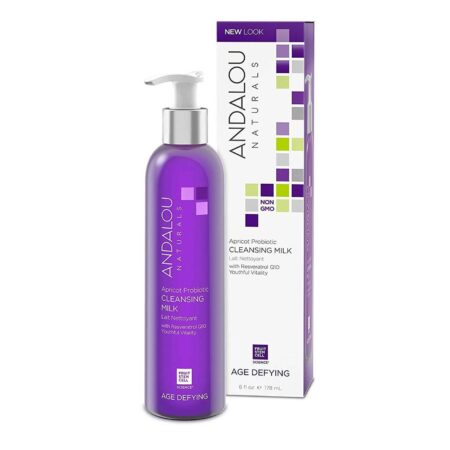 Andalou Naturals, Demaquilante de Leite, Probiótico de Damasco Anti Idade - 178 ml - Image 2