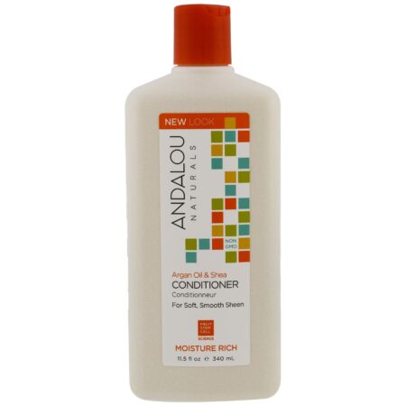 Andalou Naturals, Condicionador de Óleo de Argan e Karité - 340mL (11,5 oz)