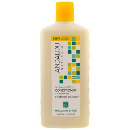 Andalou Naturals, Condicionador de Cabelo - Girassol e Citrus - 340mL (11,5 oz)