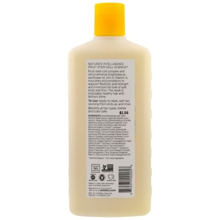 Andalou Naturals, Condicionador de Cabelo - Girassol e Citrus - 340mL (11,5 oz) - Image 2