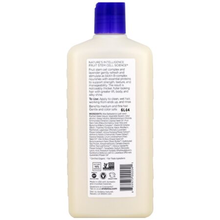 Andalou Naturals, Condicionador de Lavanda e Biotina para Volume Completo - 11,5 oz (340mL) - Image 2