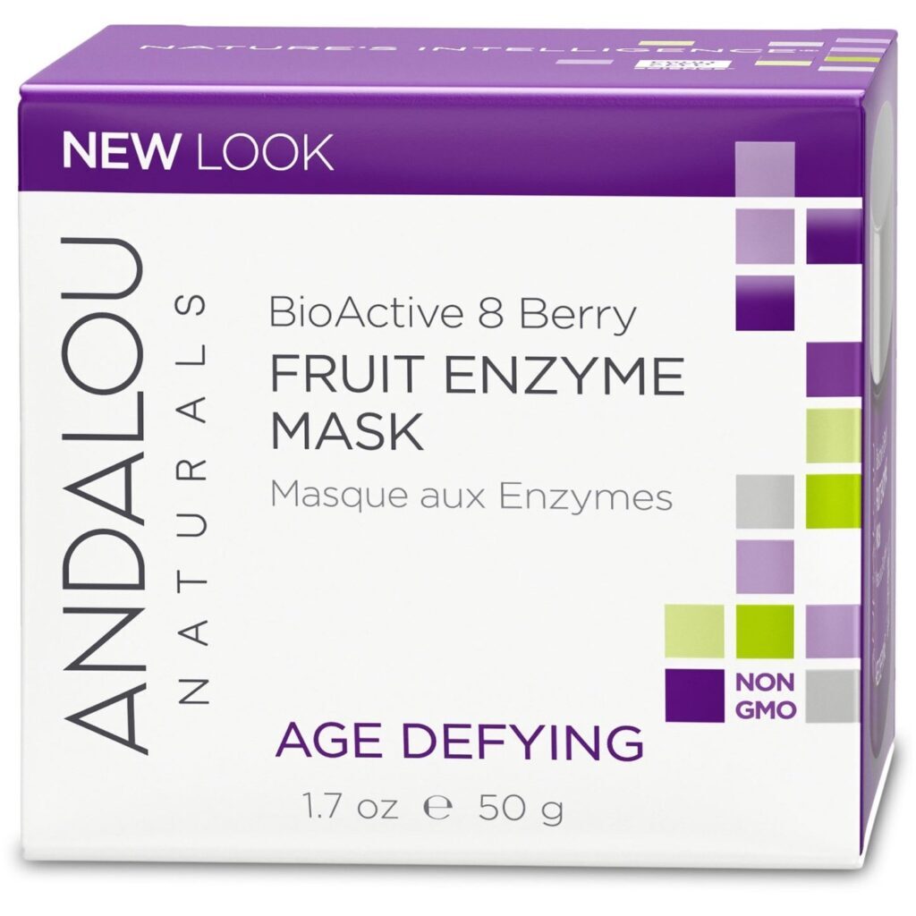 Máscara Facial Andalou Naturals 8 Frutas Bioativas Antienvelhecimento 50g