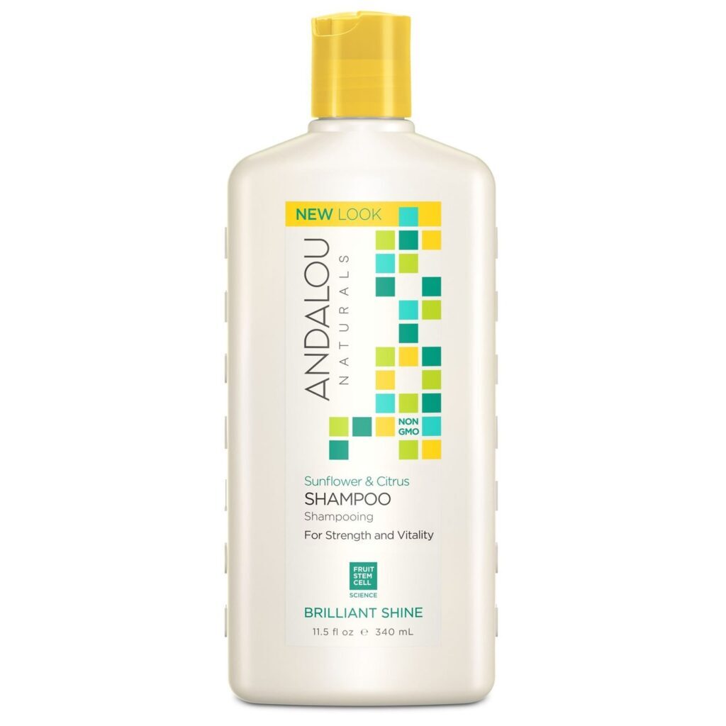 Andalou Naturals Shampoo Brilho Girassol e Cítrico 326g (11.5 oz)