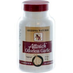 Arizona Natural Allirich Alho Inodoro 250 Cápsulas - Saúde Cardiovascular e Imunidade