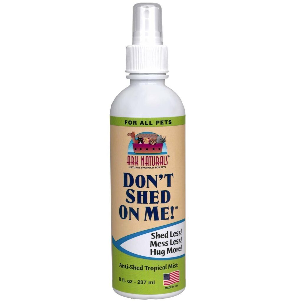 Ark Naturals Don't Shed On Me Spray Pelos Cães e Gatos Névoa Tropical 237ml (8 fl oz)