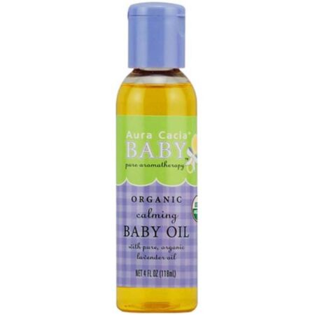 Aura Cacia Óleo de bebê OG2 Calming 4 onças