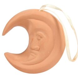 Aura Cacia Difusor Terra Cotta Lua CT: Aromaterapia Natural e Elegante para Seu Lar