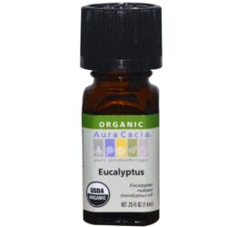 Óleo Essencial de Eucalipto Orgânico Aura Cacia - 7.4ml (Original e Pronto Entrega no Brasil)