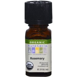 Óleo Essencial de Alecrim Orgânico Aura Cacia 7,4mL: Pureza e Aroma para o Bem-Estar Brasileiro