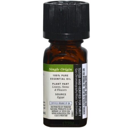Óleo Essencial de Manjericão Doce Aura Cacia 7,4ml (0,25 onças) - Puro e Natural - Imagem 2