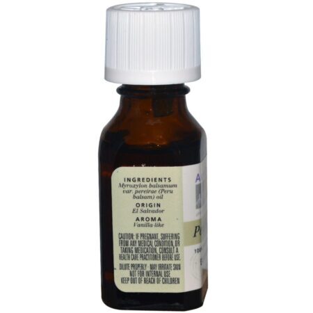 Aura Cacia Óleo Essencial Bálsamo do Peru - 15ml (0,5 oz) - Imagem 2