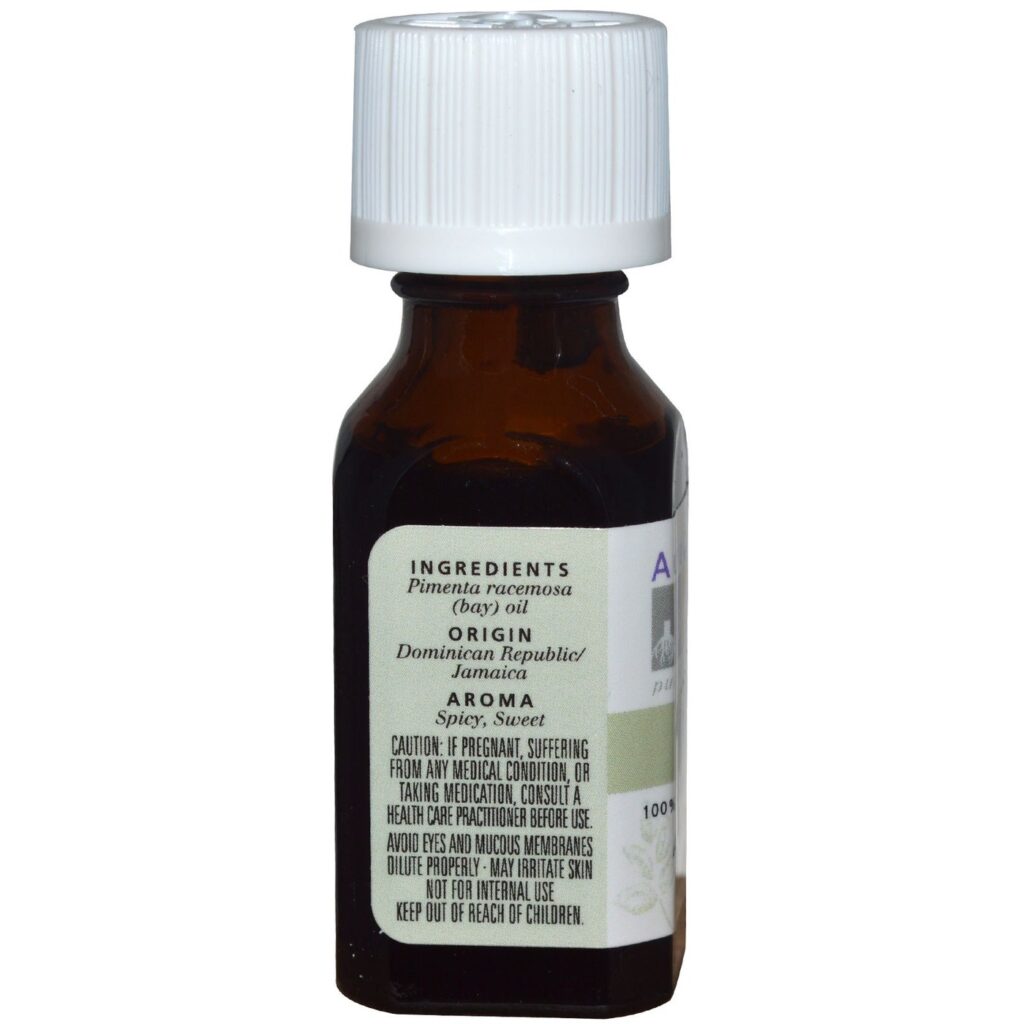 Aura Cacia Óleo Essencial de Baía 15 mL: Puro, Concentrado e Versátil para seu Bem-Estar - Imagem 2