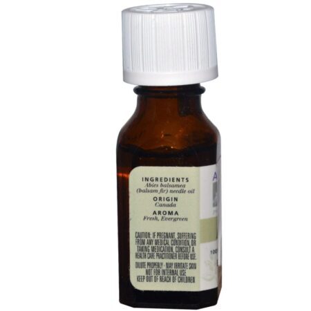 Aura Cacia Óleo Essencial de Abeto Balsâmico Puro 15 mL - Aroma Revigorante - Imagem 2
