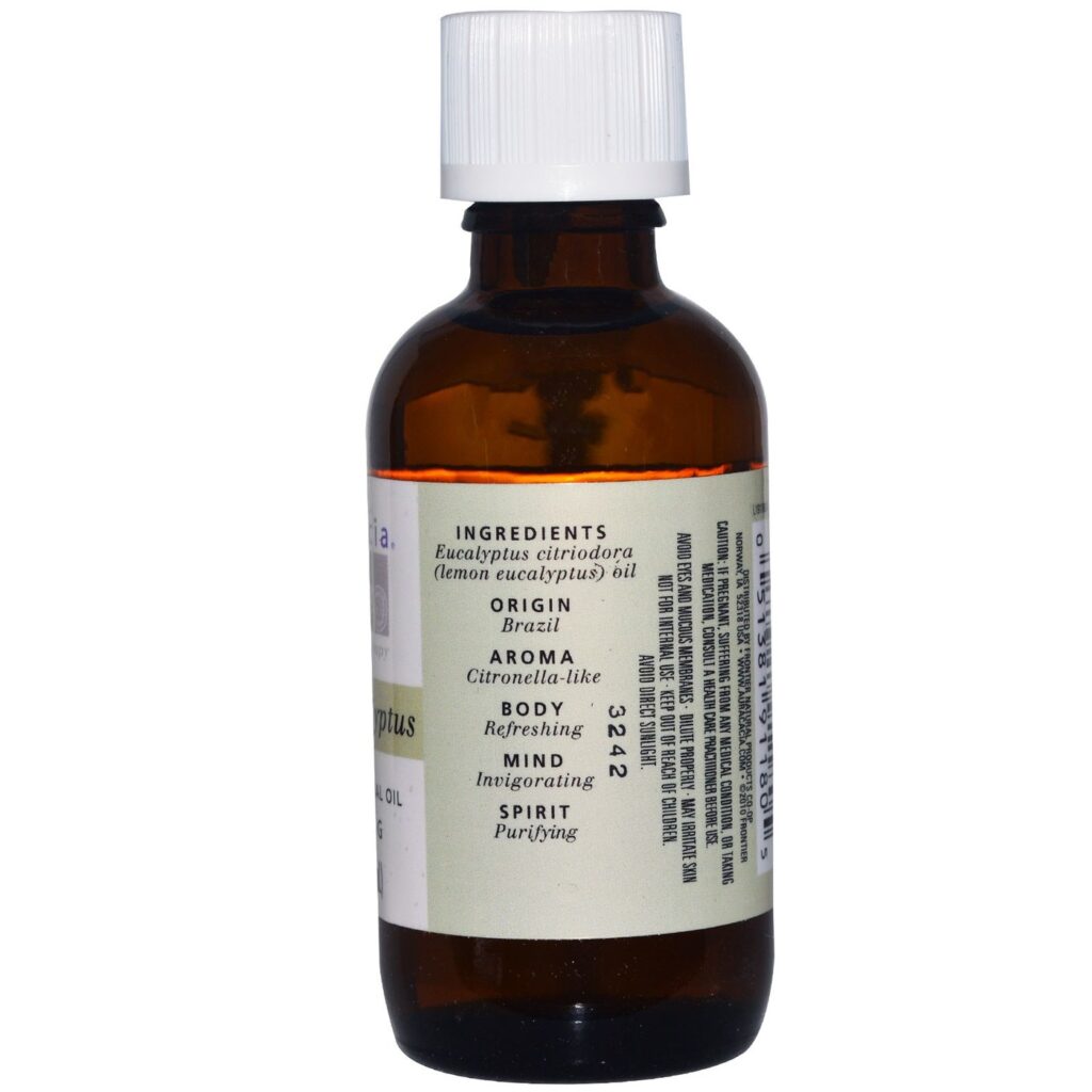 Aura Cacia Óleo Essencial de Eucalipto 59ml - Pureza e Bem-Estar para Você - Imagem 2