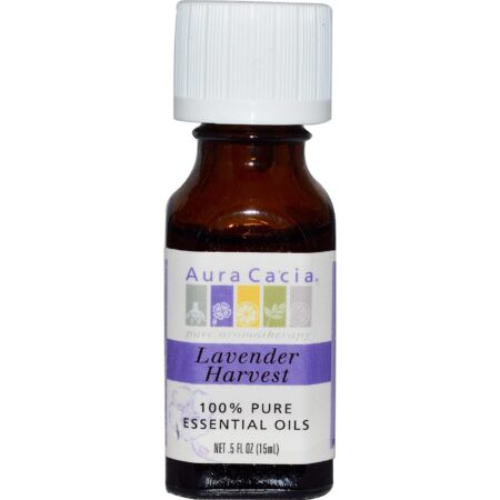 Aura Cacia, Mistura de Óleo Essencial - Colheita - 15mL (0,5 fl oz)