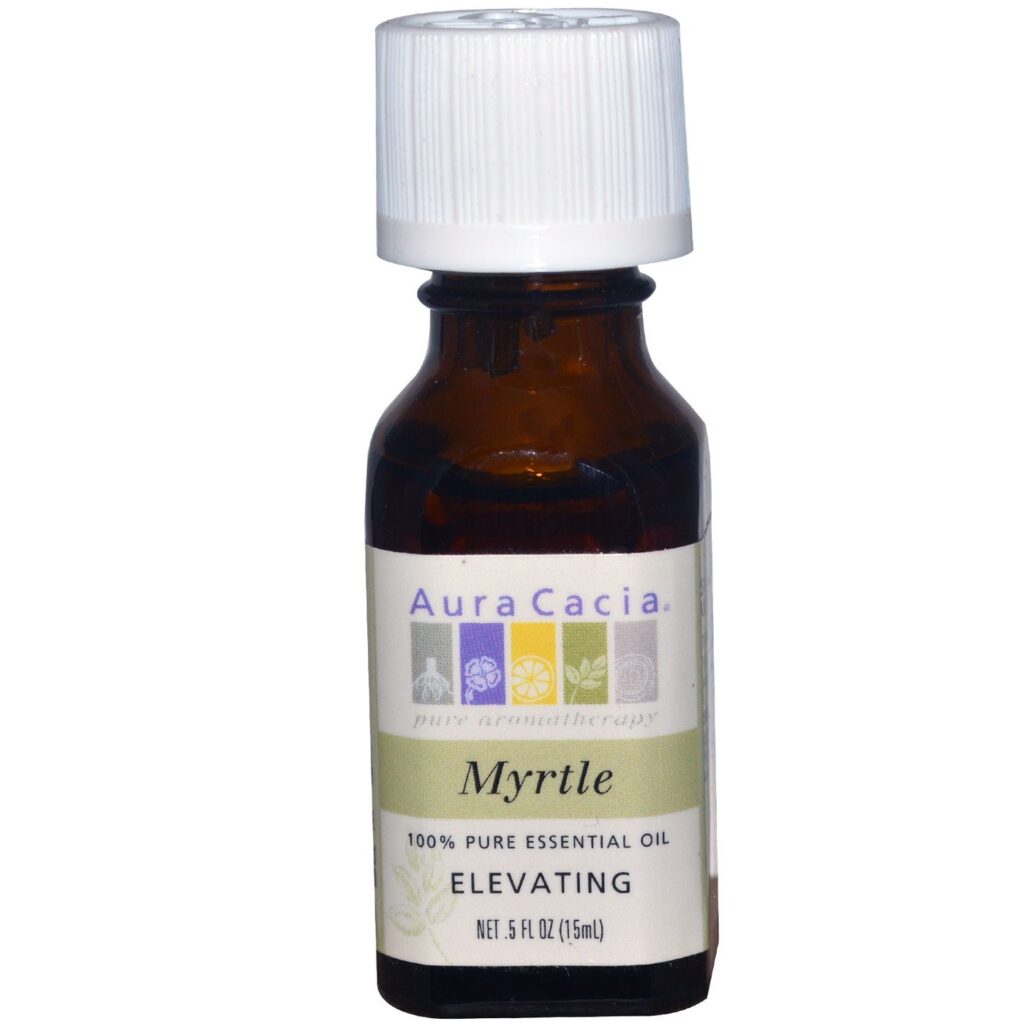 Aura Cacia Óleo Essencial de Murta 15ml - Pureza e Benefícios Naturais