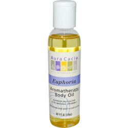 Óleo de Massagem e Banho Aura Cacia Euphoria 118ml - Relaxamento Profundo