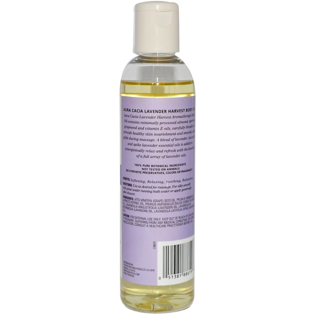Aura Cacia Óleo Corporal Aromaterapia Relaxante 236ml - Bem-Estar Natural - Imagem 2