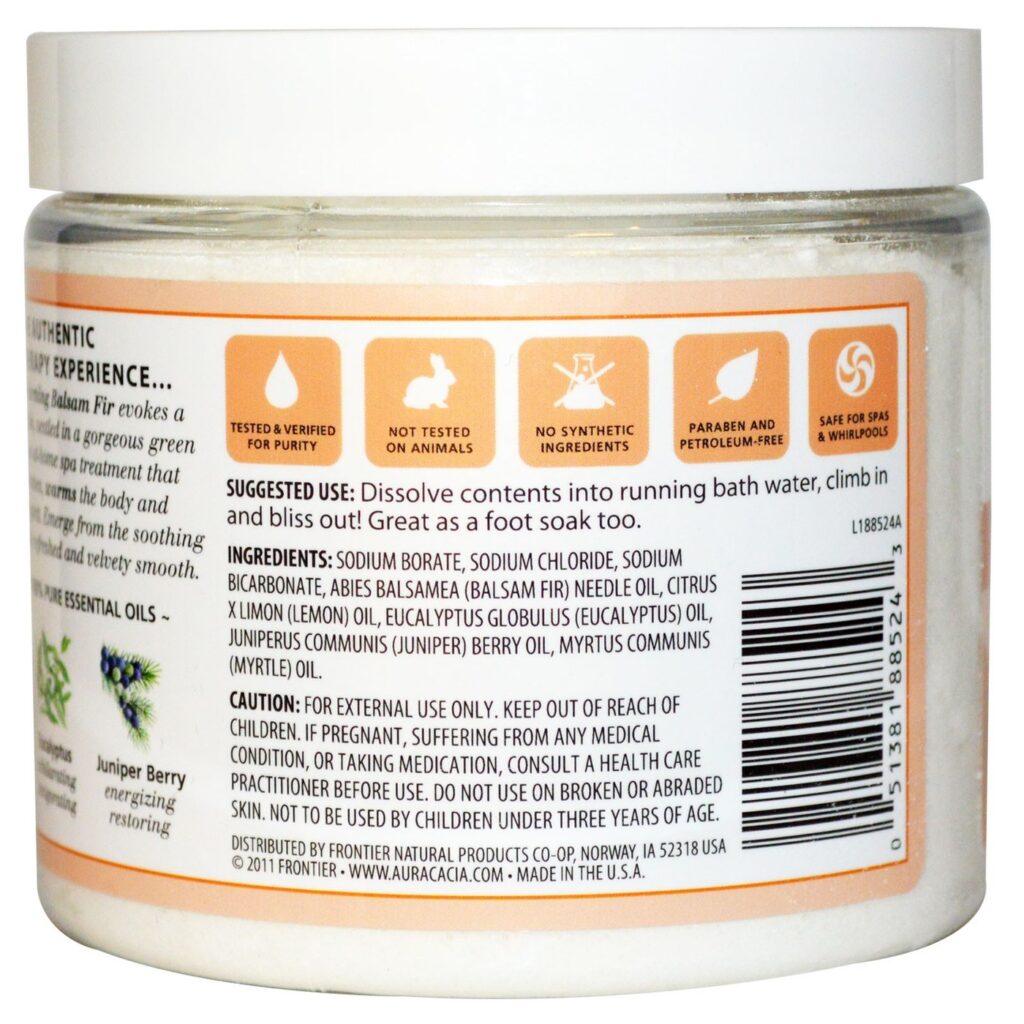 Aura Cacia Mineral Bath Soothing Calor 453g - Banho Relaxante e Revigorante - Imagem 2