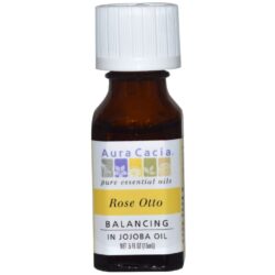 Aura Cacia Óleo Essencial de Jojoba Puro - 15ml (59ml) - Cuidado Natural da Pele