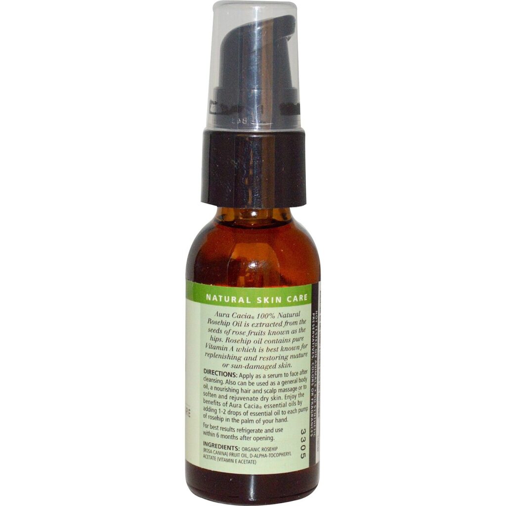 Aura Cacia Óleo de Rosa Mosqueta 30 ml: Renovação e Vitalidade para sua Pele - Imagem 2