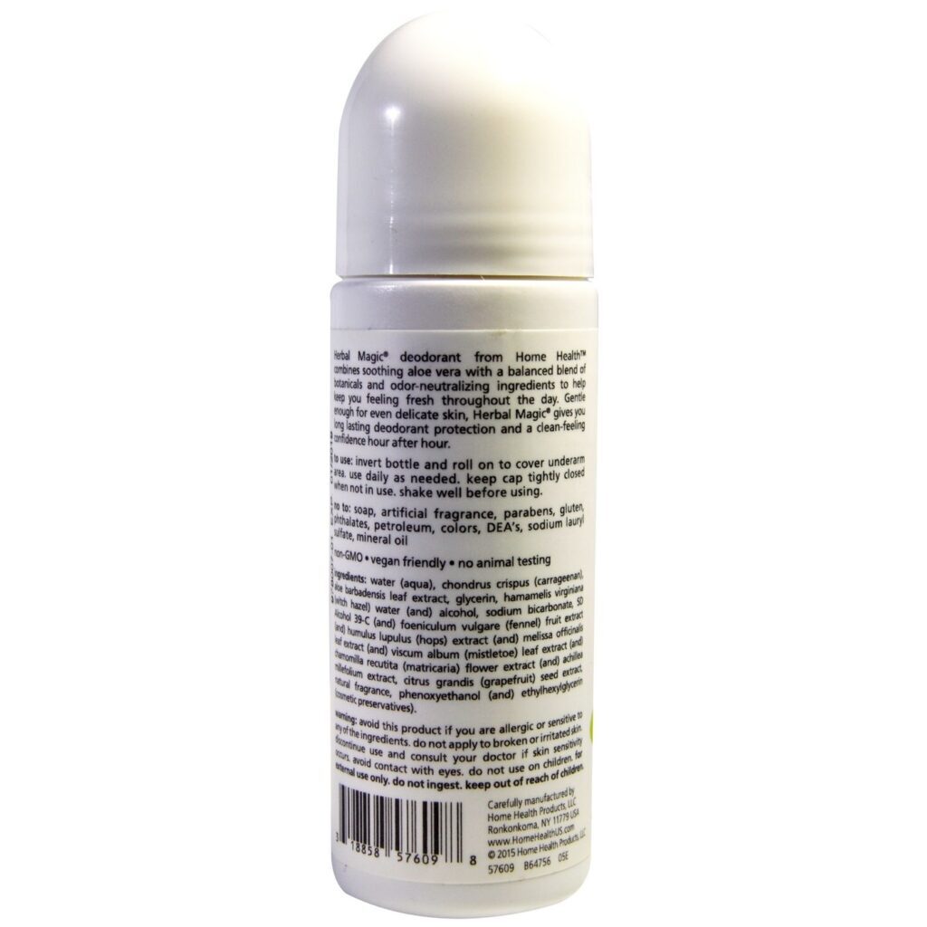 Desodorante Herbal Magic Home Health Products - 88 ml: Frescor Natural e Proteção Duradoura - Imagem 2