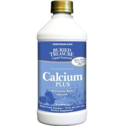 Buried Treasure Cálcio com Blueberry 473ml: Fortaleça Seus Ossos e Imunidade