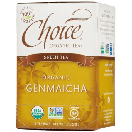 Choice Organic Teas, Chá Verde - 16 Saquinhos de Chá