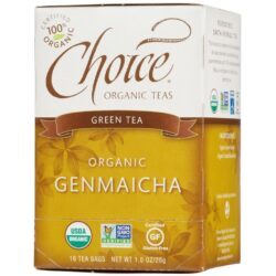 Choice Organic Teas Chá Verde 16 Saquinhos de Chá - Antioxidante Natural