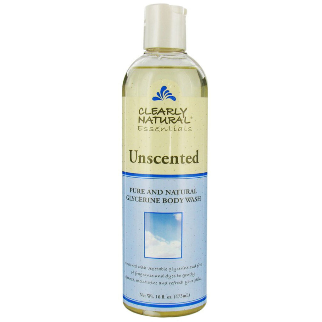 Clearly Natural Sabonete Líquido Corporal Sem Perfume 473ml (16oz) - Higiene Suave e Profunda