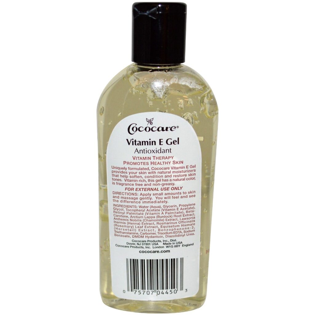 Cococare Gel Antioxidante Vitamina E 240g - Proteção e Regeneração para a Pele - Imagem 2