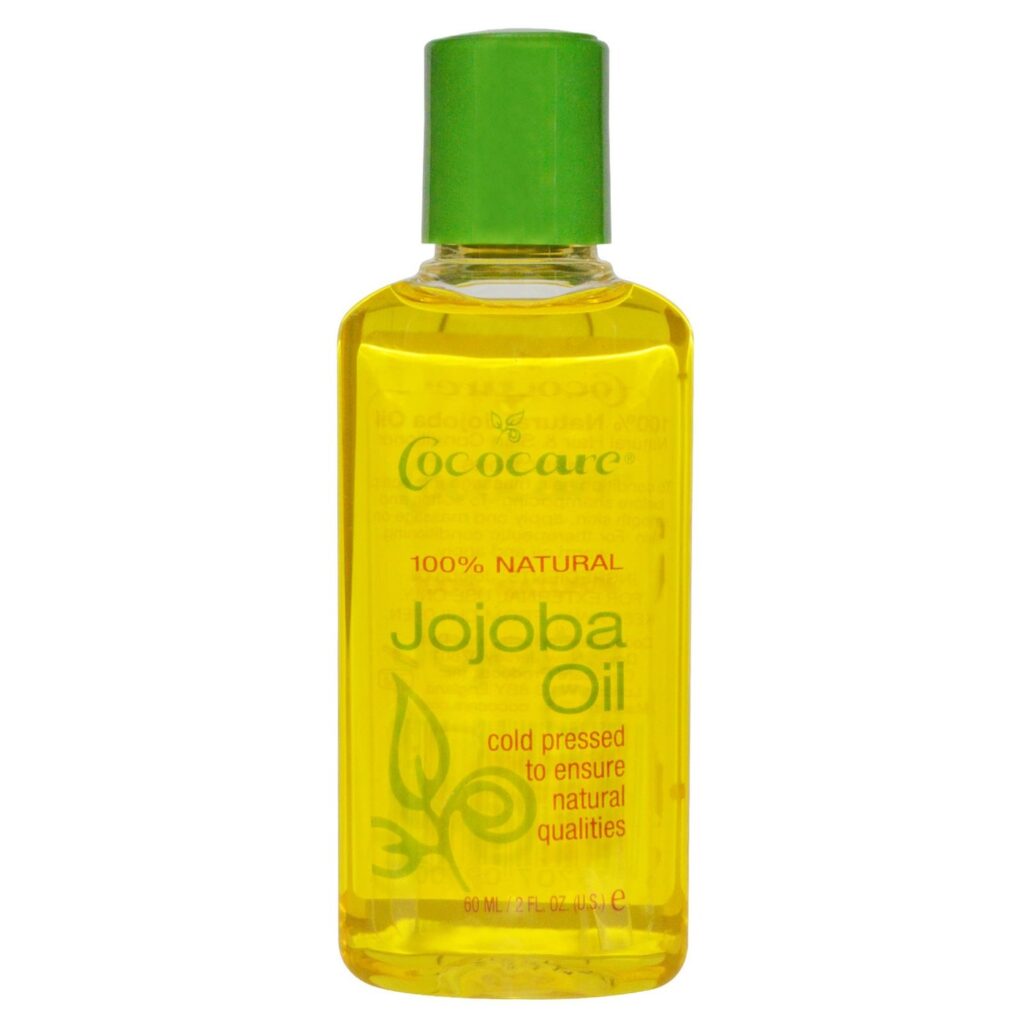 Cococare Óleo de Jojoba 100% Natural - 60ml para Pele e Cabelos