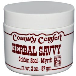 Country Comfort Golden Seal-Mirra Savvy 57g (2oz) - Bem-Estar Natural no Brasil